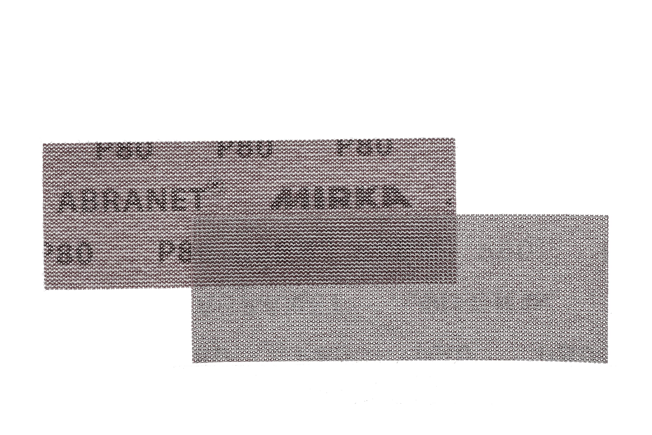 Mirka Abranet net sandpaper strips 70 x 198 mm Grip / 50 pcs/for sanding wood, filler, varnish, plastic