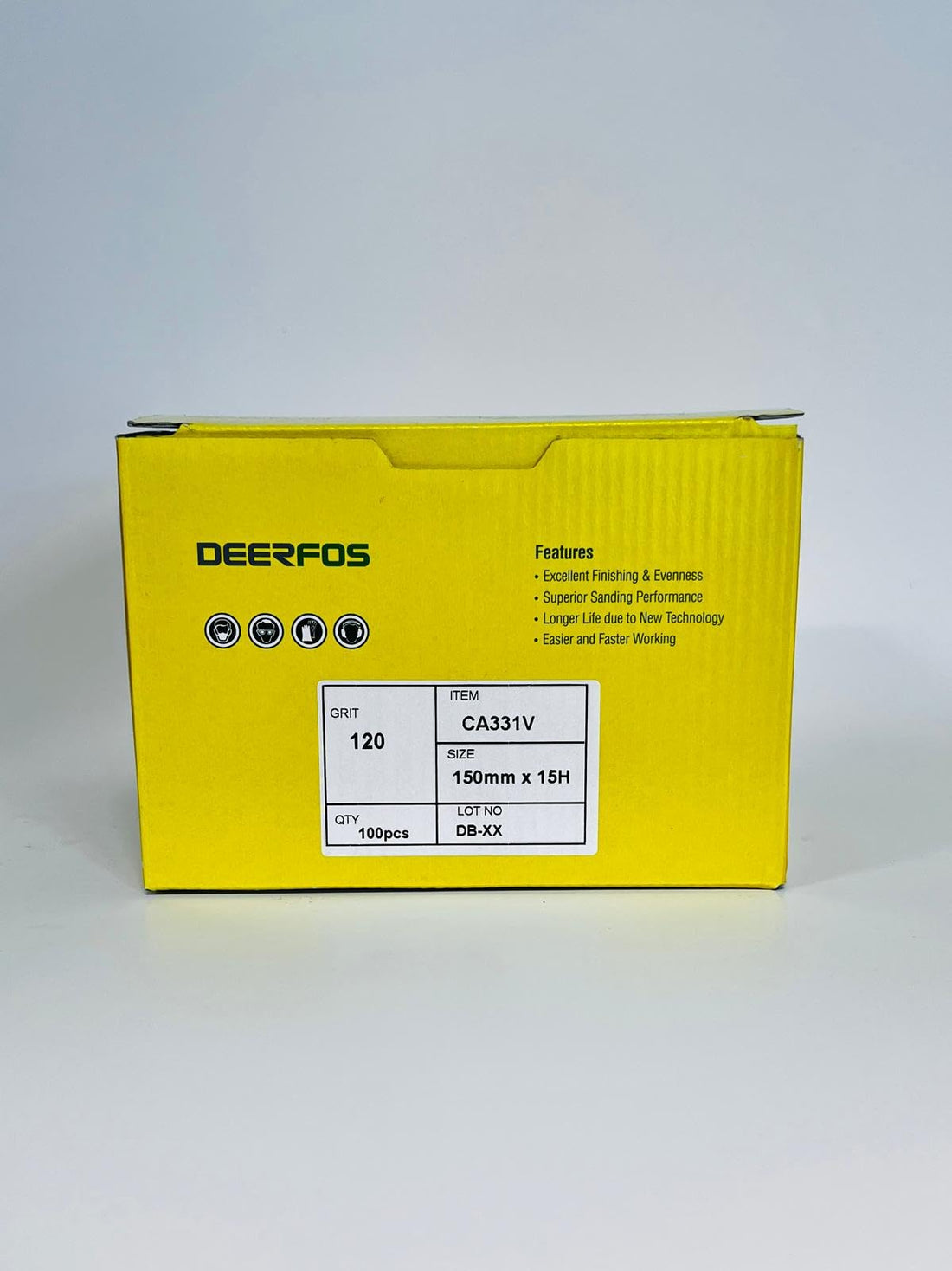 Sanding Discs 150mm Paper Hook & Loop P40- P800 15-Hole Durable & Long-Lasting Pack of 50 Pack of 100 Pads Mixed Pack Ideal for Car Metal Wood Da Random Orbital Sander velcr