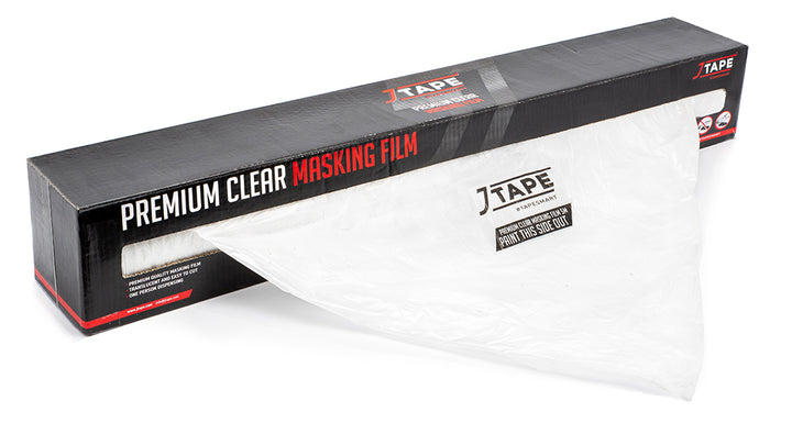 JTAPE 6m x 100m Premium Masking Film 10 Micron, Heat Resistant 150°C, Tough & Resistant