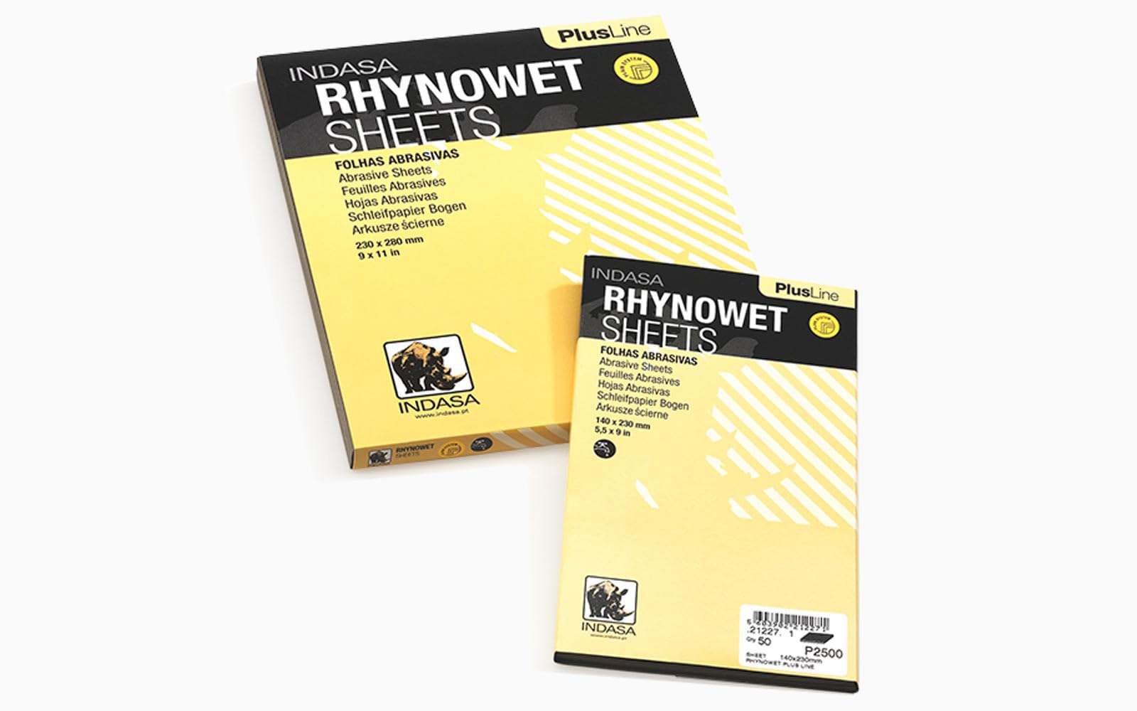 Buy Indasa PlusLine Rhynowet Wet and Dry Sanding Sheets, 1 & 2 Series