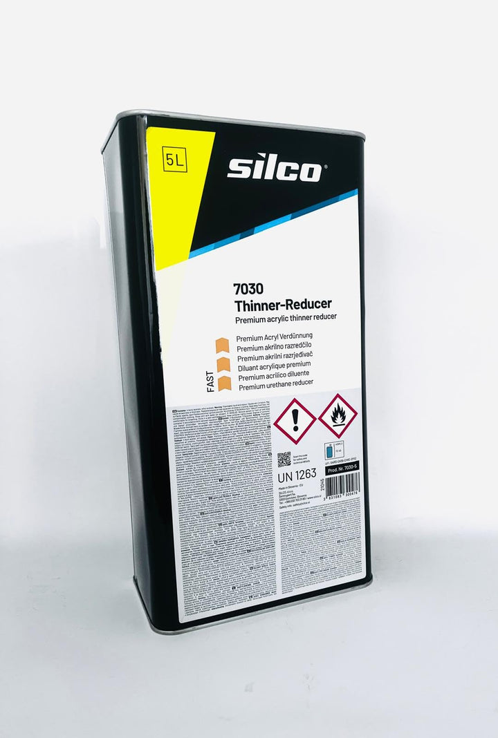 INTERMIX SUPPLIES 7030 Thinner Fast for Automotive Refinishing – Fast-Drying Acrylic & Polyurethane Coatings Dilution – 5L – Enhances Flow & Gloss – For Professionals & DIY Enthusiasts