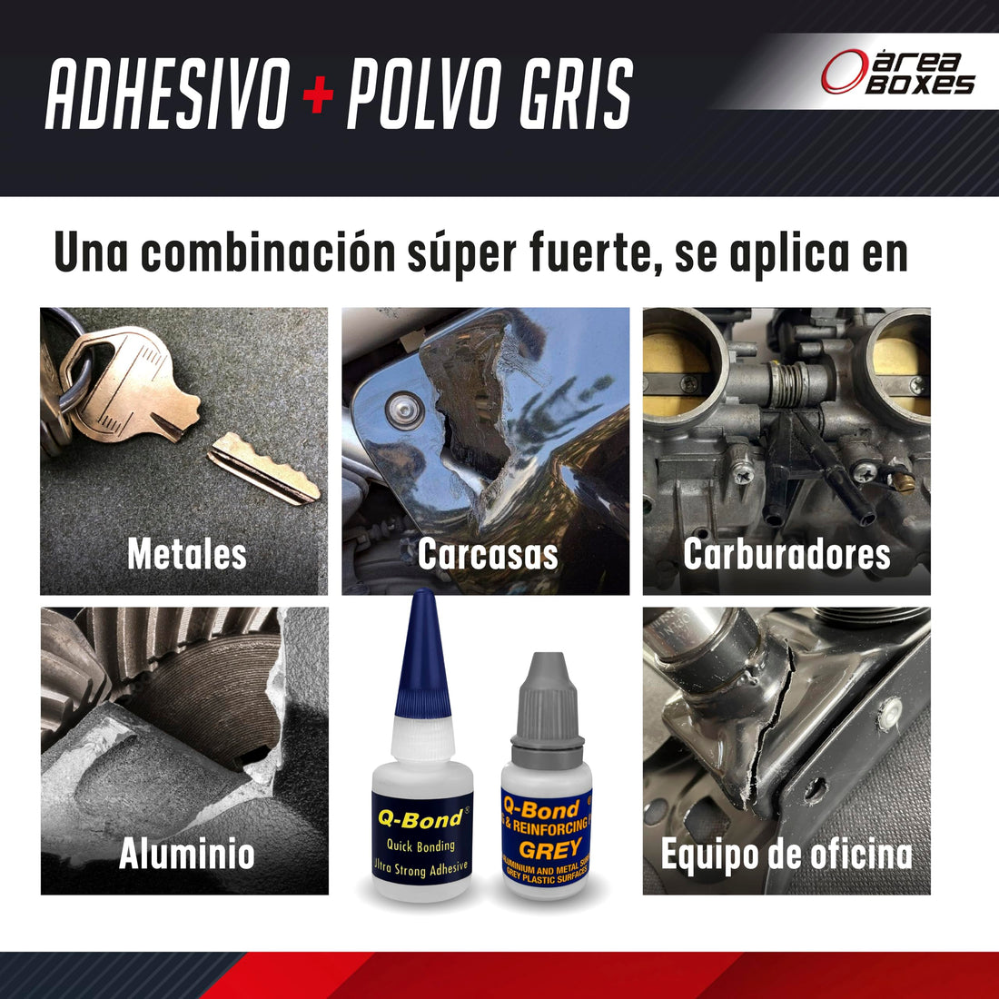 Q-Bond QB2 Ultra Strong Adhesive Repair Kit