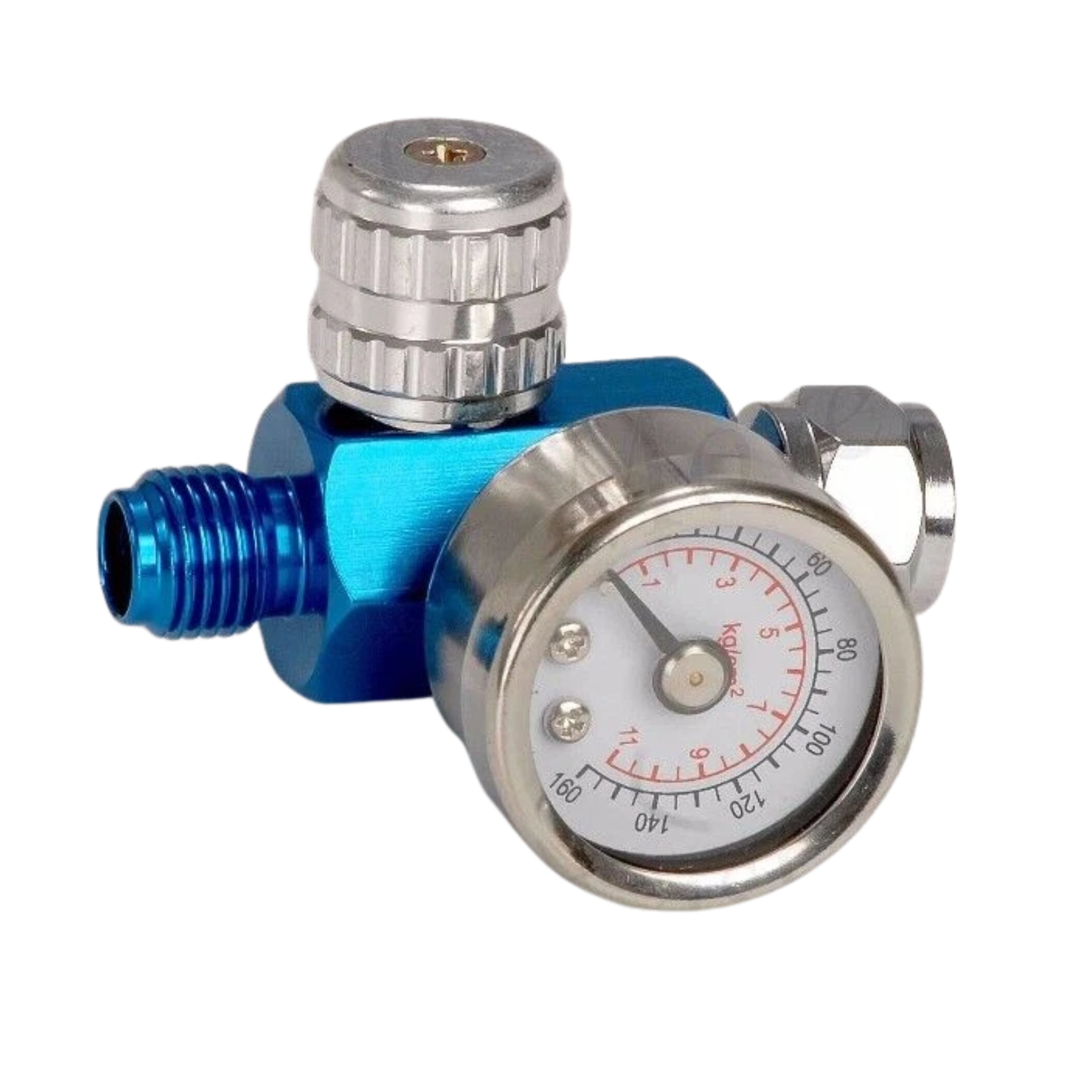 INTERMIX SUPPLIES Fast Mover Extra Small Regulator Gauge Paint Spray Gun Lightweight Adjustable Dial Air Tool