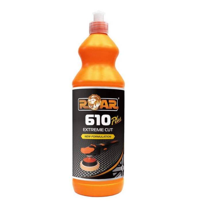 ROAR 610 Extreme Plus Cut Compound 1L – Fast Cutting & Polishing Solution, No Die-Back, Economical, Removes P1500 Sanding Marks, Medium Grit 220