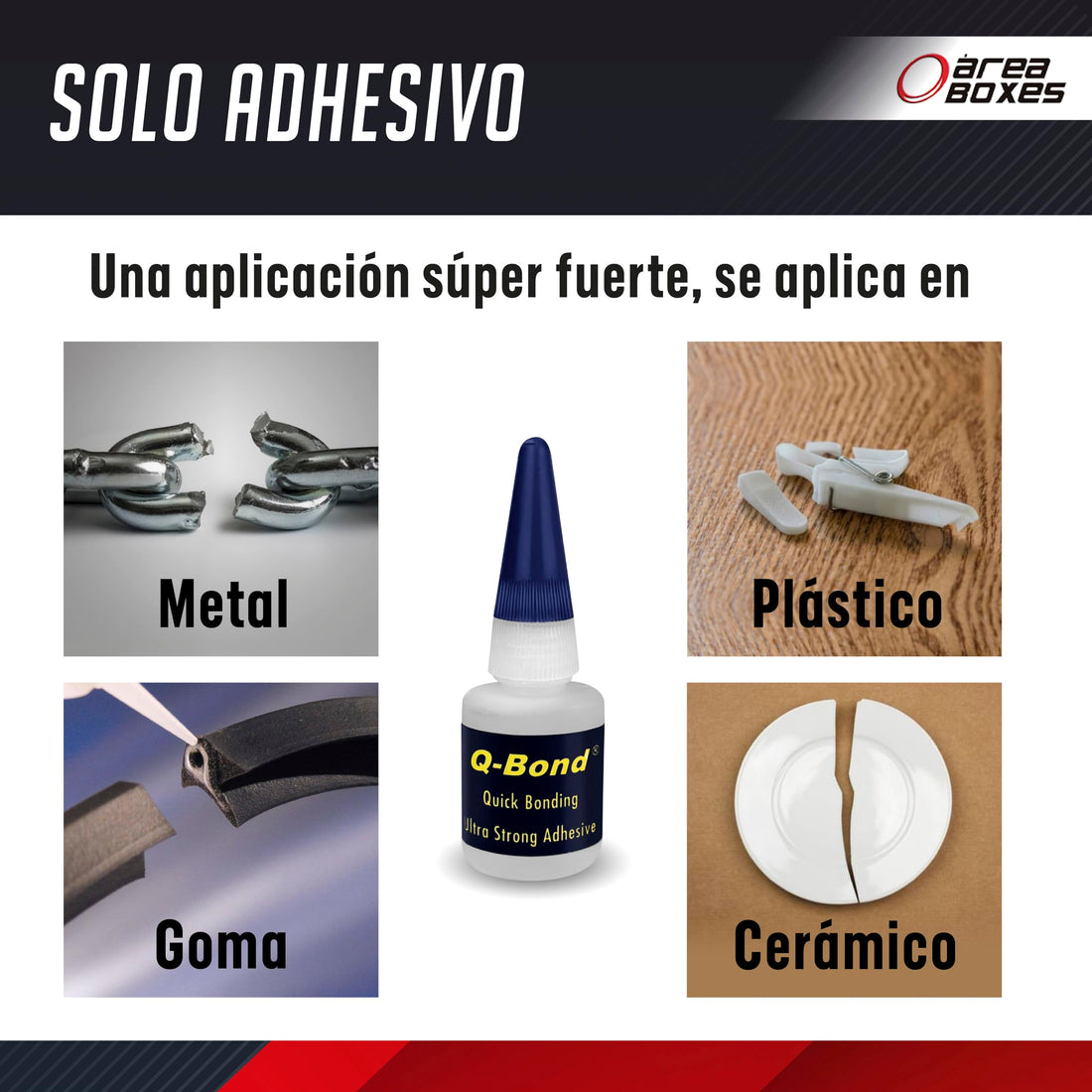 Q-Bond Ultra Strong Adhesive Repair Kit