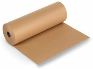 12" Brown Masking Paper Rolls x 55m – 30 cm Wide for DIY, Painting & Wrapping