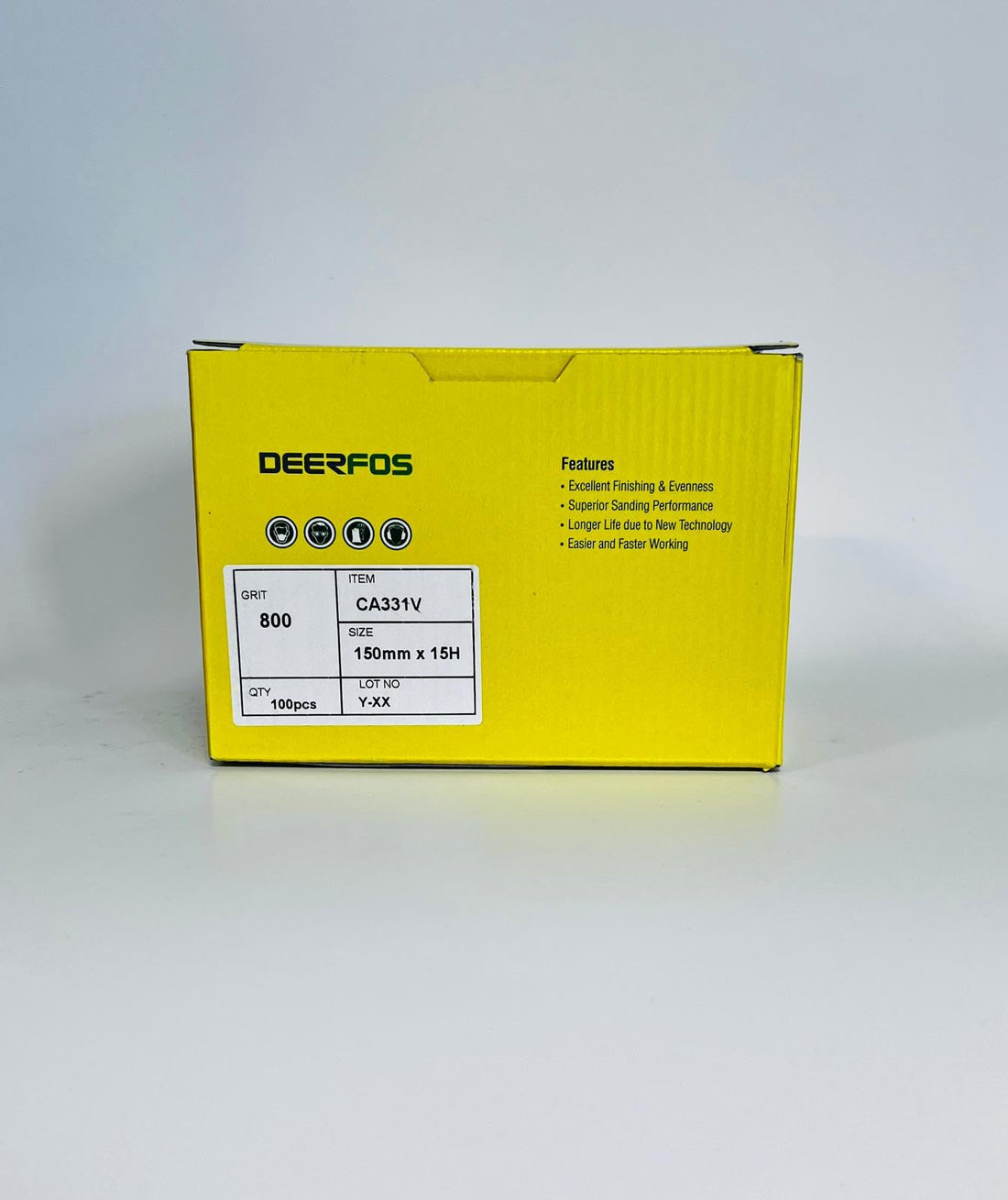 Sanding Discs 150mm Paper Hook & Loop P40- P800 15-Hole Durable & Long-Lasting Pack of 50 Pack of 100 Pads Mixed Pack Ideal for Car Metal Wood Da Random Orbital Sander velcr