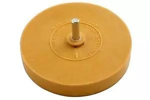 Intermix Supplies Toffee Caramel Glue Moulding Rubber Decal Stripe Removing Wheel, 10.16 cm