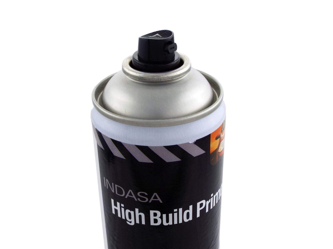 INDASA 6 x Grey High Build Acrylic Based Primer 500ml Aerosol Excellent Adhesion