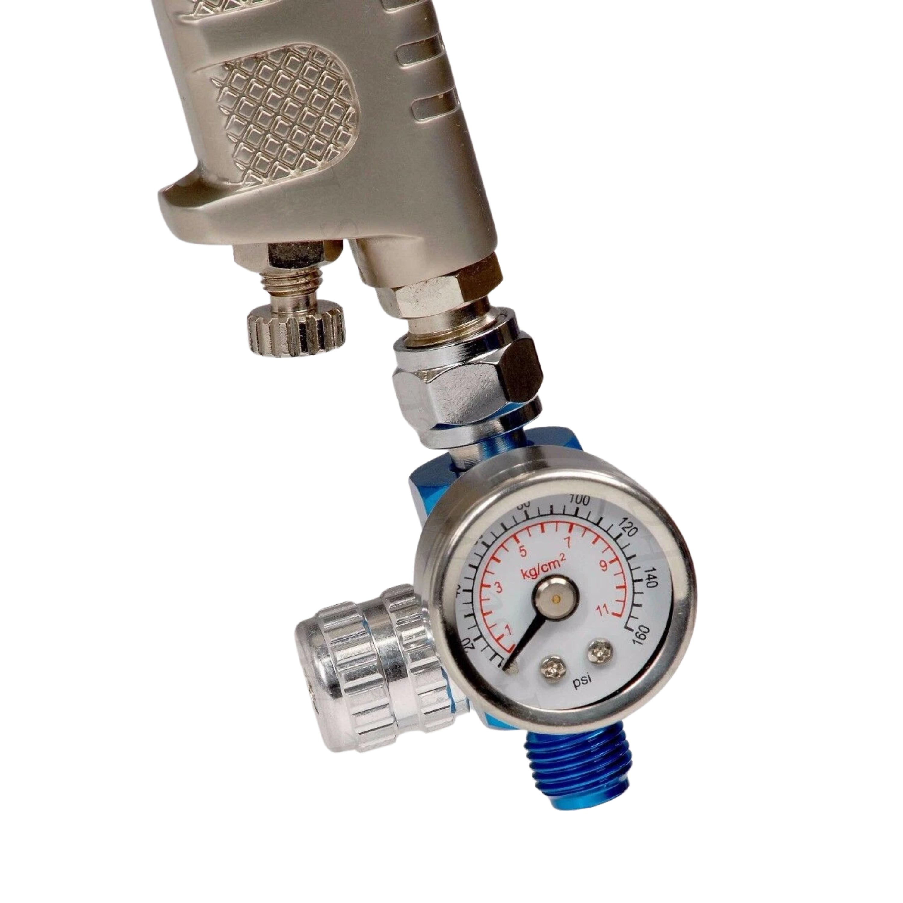INTERMIX SUPPLIES Fast Mover Extra Small Regulator Gauge Paint Spray Gun Lightweight Adjustable Dial Air Tool