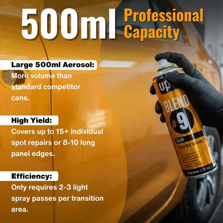 UPOL BLEND #9 FADE OUT SOLVENT SPRAY CAN AEROSOL 500ML