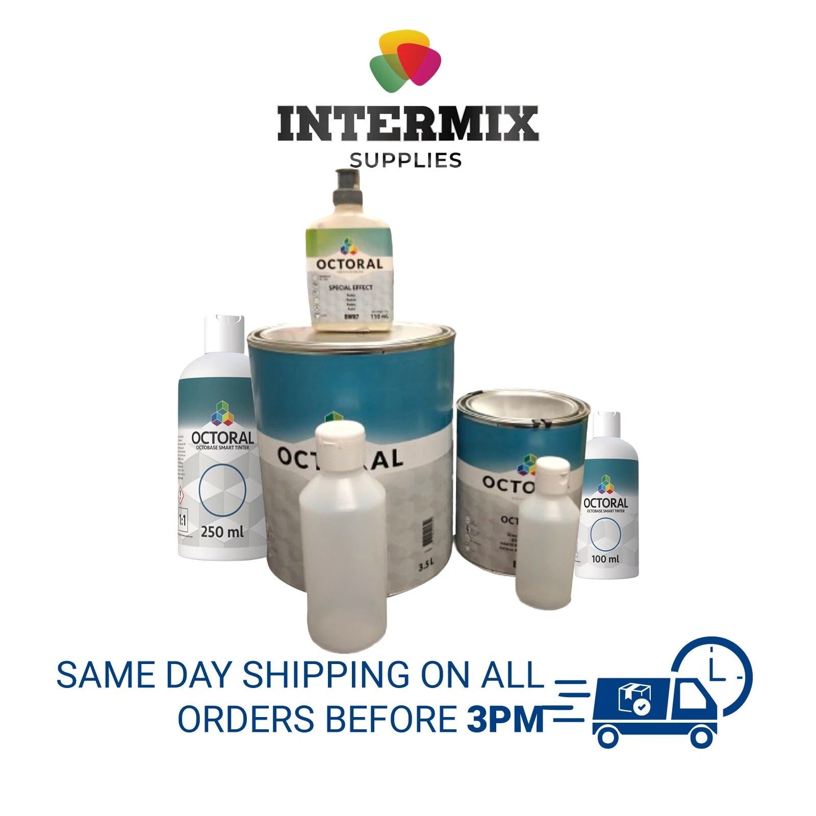 Octoral Octobase Solvent Mixing Tinters B00–B99 100ml – Automotive Paint