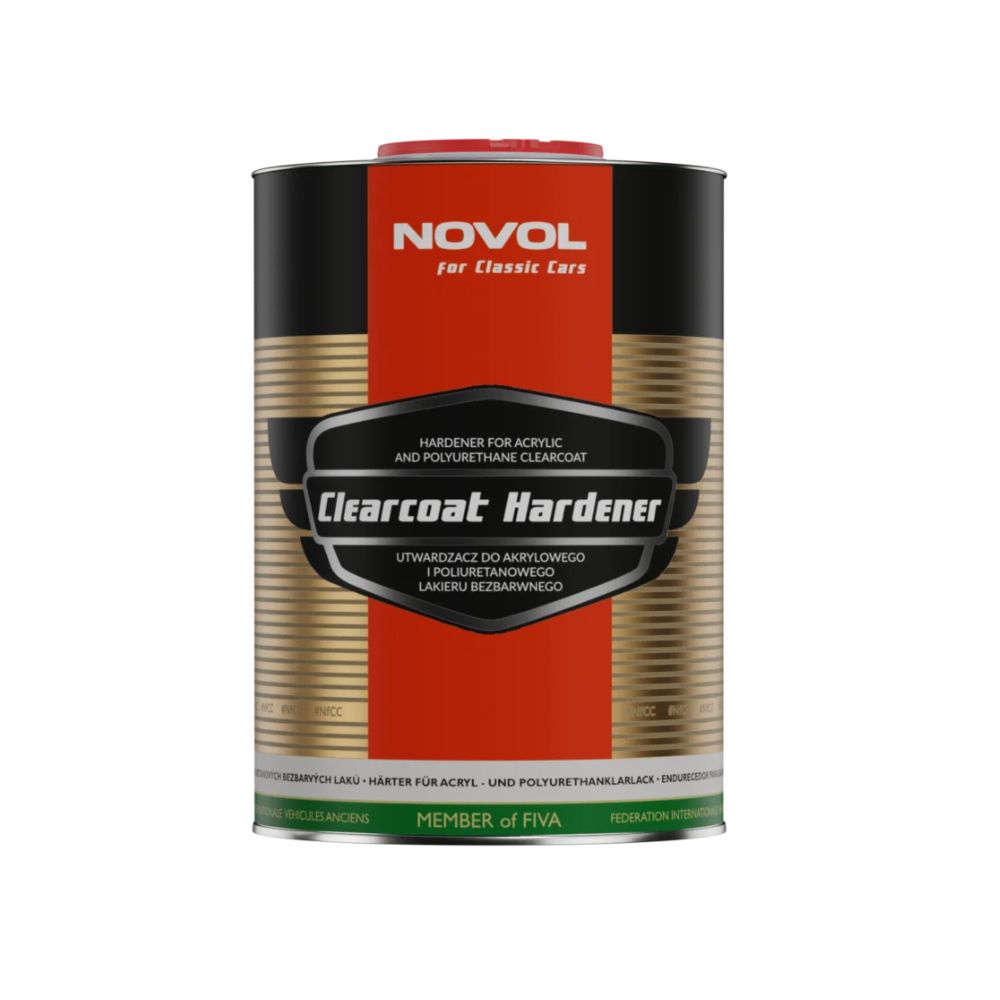 Novol For Classic Car Premium CSR Acrylic Clearcoat Lacquer - 2.5L & Clearcoat Hardener - 840ML, 3:1 Kit