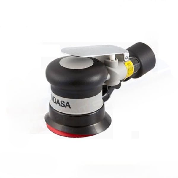 INDASA IND441640 75mm Central Vacuum Air Orbital Sander, 2.5mm Orbit, Variable Speed