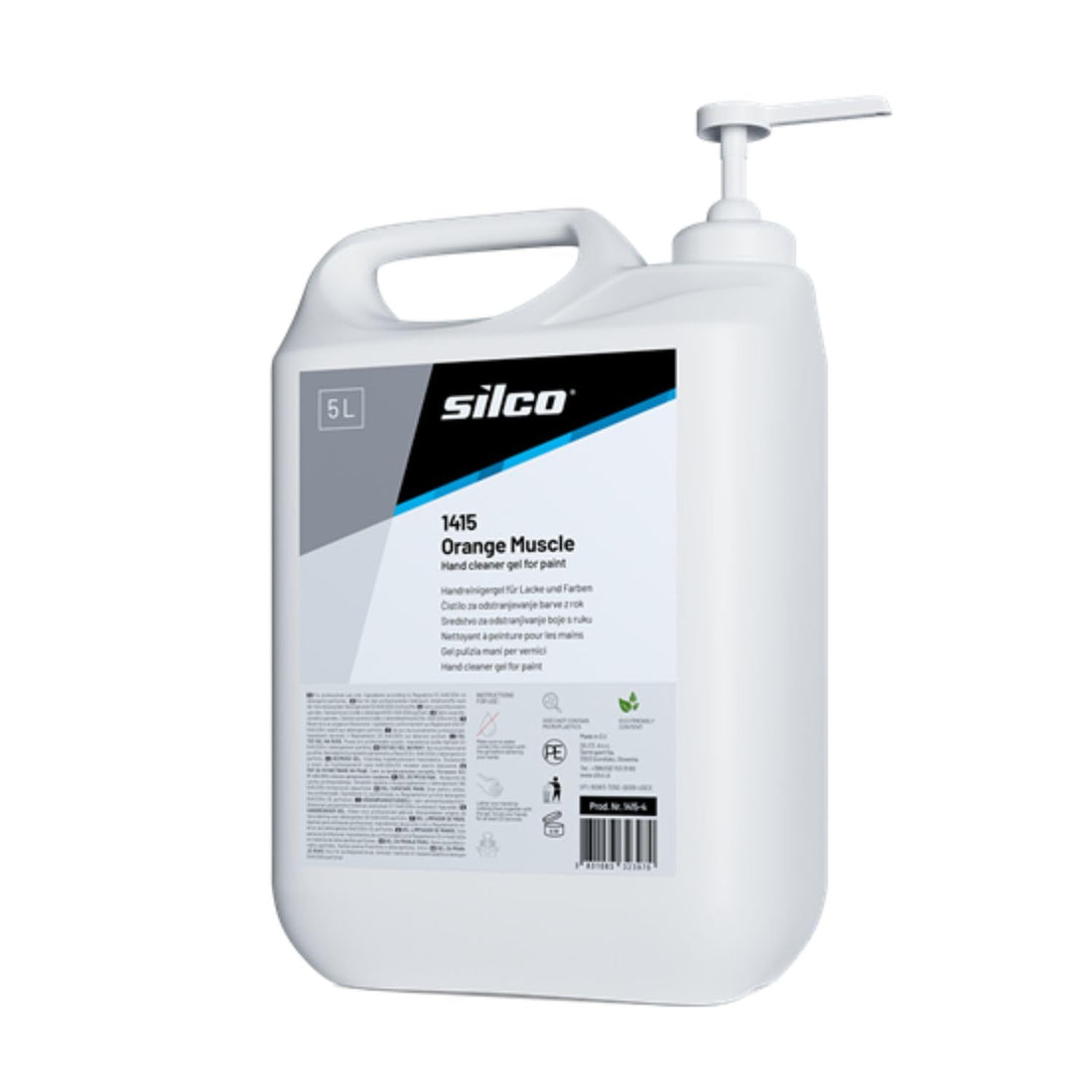 Silco 1415 Orange Muscle, Orange Muscle Hand cleaner gel for paint