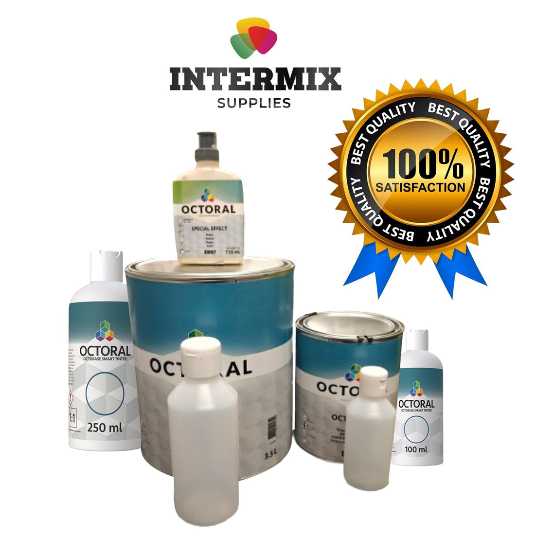Octoral Octobase Solvent Mixing Tinters B00–B99 100ml – Automotive Paint