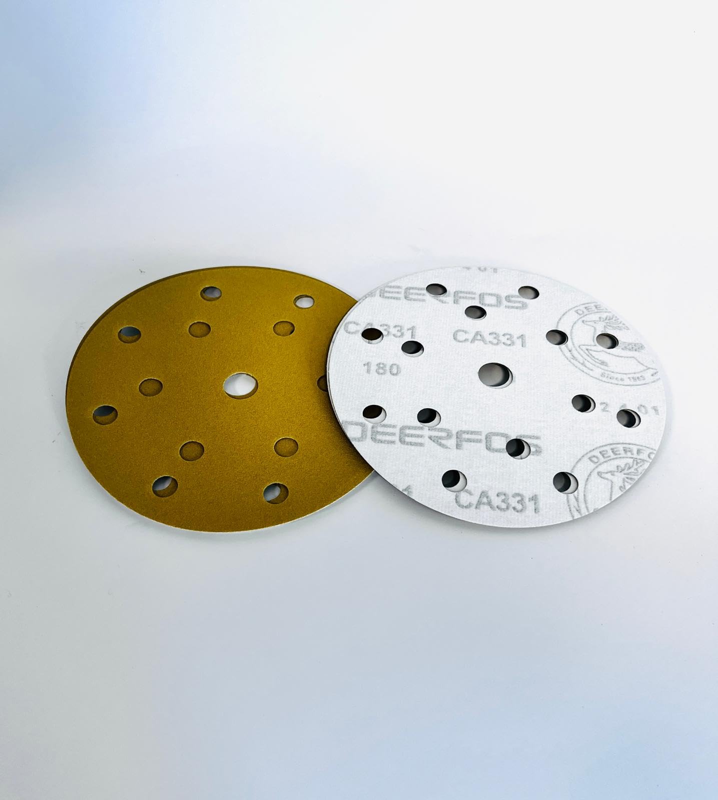 Sanding Discs 150mm Paper Hook & Loop P40- P800 15-Hole Durable & Long-Lasting Pack of 50 Pack of 100 Pads Mixed Pack Ideal for Car Metal Wood Da Random Orbital Sander velcr