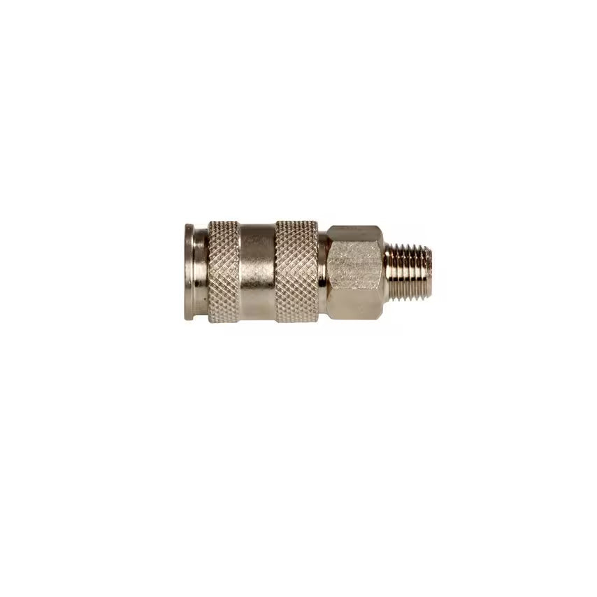 Air Fitting Coupler High Flow 1/4BSP Male Thread,