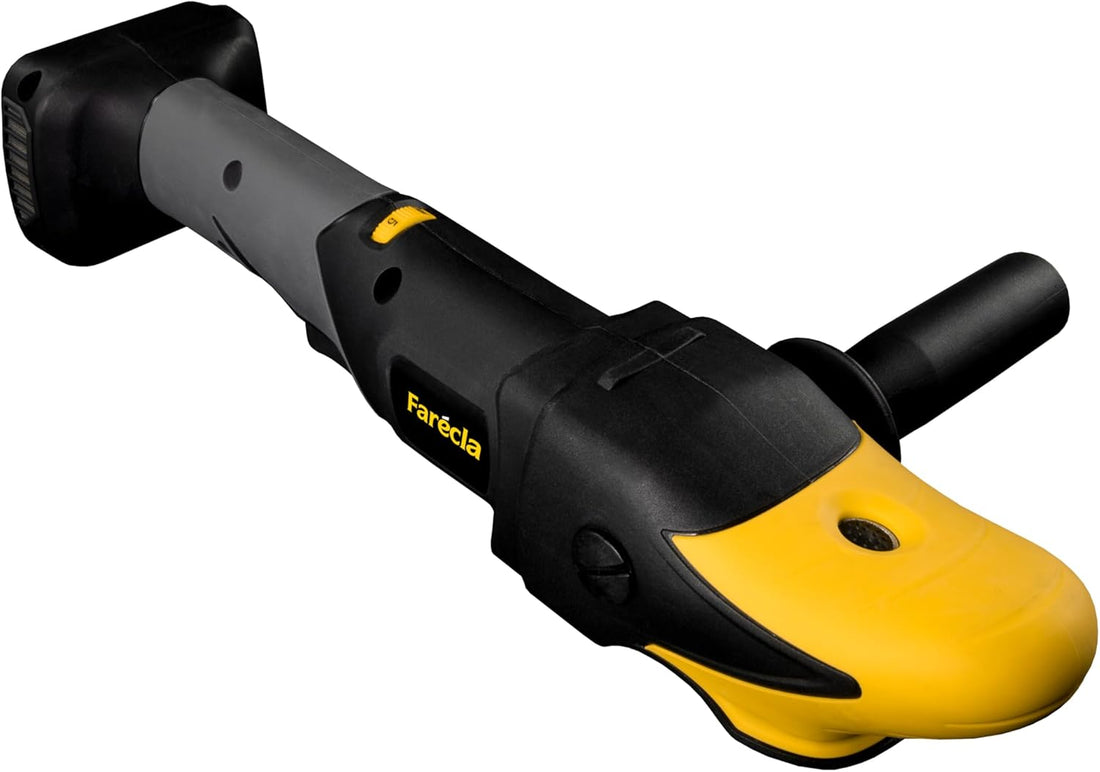 Farécla G Plus Cordless Rotary Polishing Machine Tool Only (GPT050) - 18V, 700-1800 RPM, M14 Spindle, Includes G Mop Flexible Back Plate, 2 Year Warranty