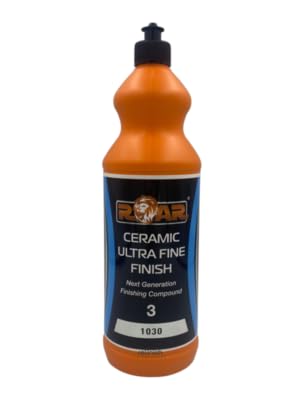 ROAR 1030 Ceramic Finish Compound 1kg – Swirl Mark Removal, Gloss Enhancement, Body Shop Safe