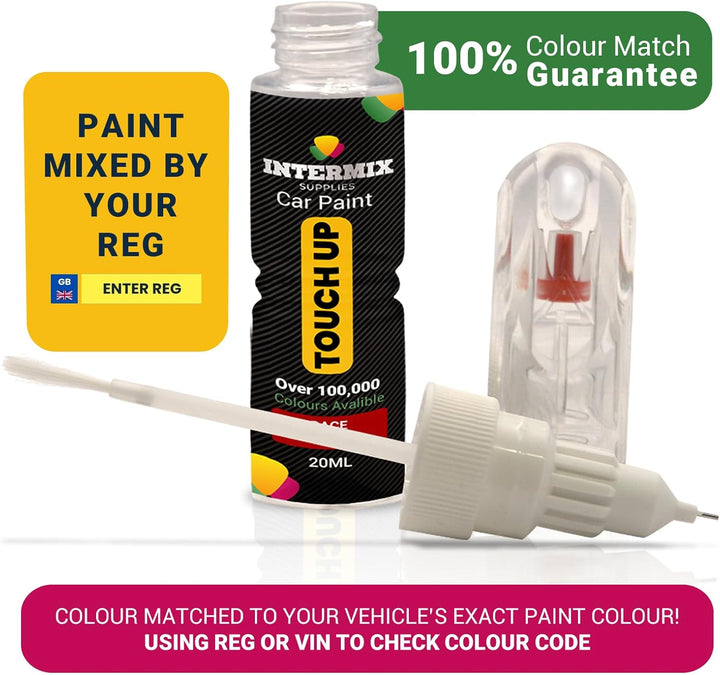 Automotive Touch Up Paint Pen & Brush – Registration Matched