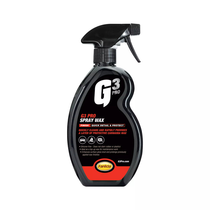 FARECLA  G3 Professional High Gloss Shine Spray Wax Car Paint Detailer 500ml