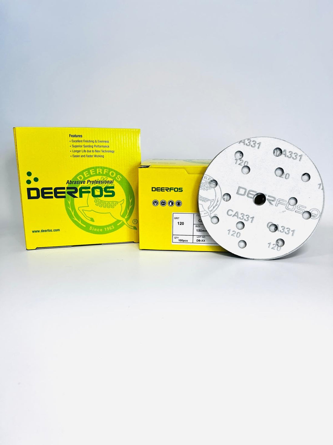 Sanding Discs 150mm Paper Hook & Loop P40- P800 15-Hole Durable & Long-Lasting Pack of 50 Pack of 100 Pads Mixed Pack Ideal for Car Metal Wood Da Random Orbital Sander velcr