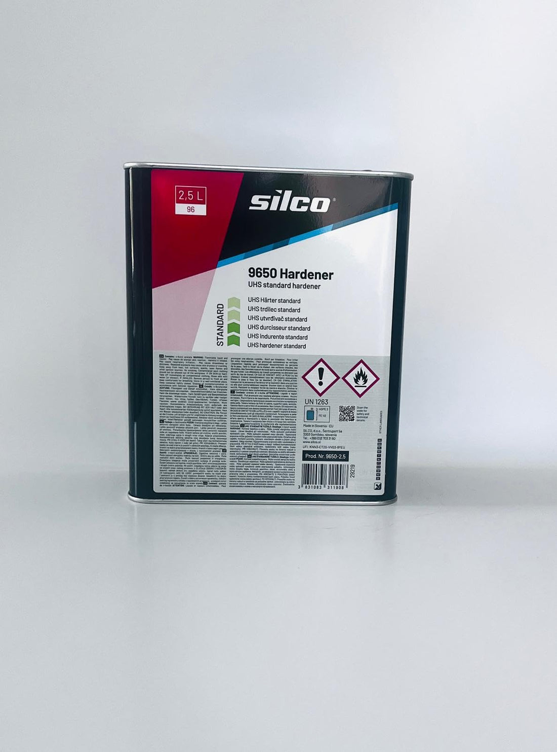 INTERMIX SUPPLIES Silco 9650 Ultra High Solids Acrylic Hardener - Achieve Brilliant Gloss and Exceptional Finish Quality for All Your Projects - 2.5L