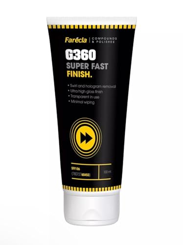 FARECLA G360 Starter Polishing Kit - Super Fast Compound, Fast Finish & 3 Pads - KT3036