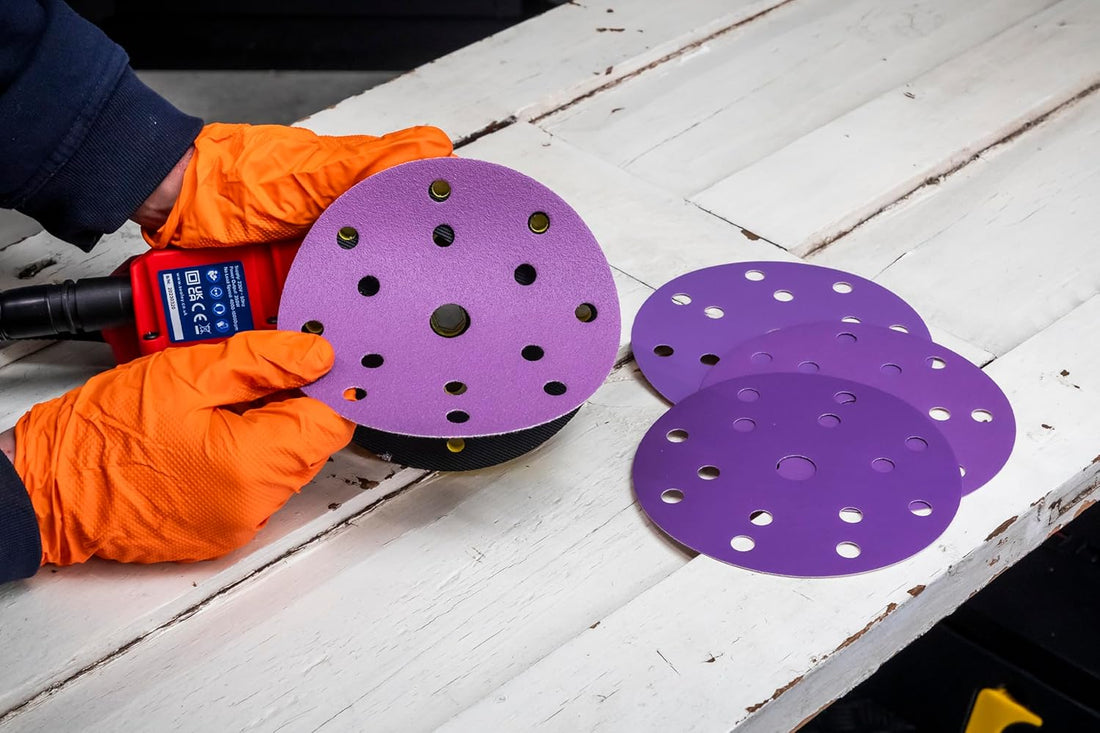 Electric Palm Sander 150mm Variable Speed 350W/230V