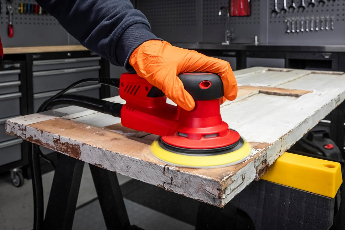 Electric Palm Sander 150mm Variable Speed 350W/230V