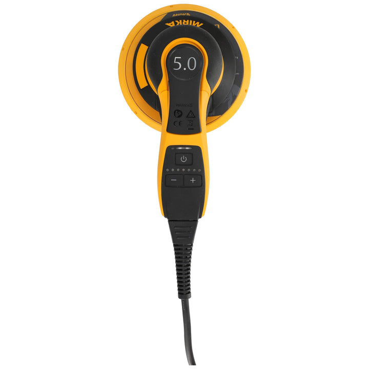 Mirka DEROS II 650 Orbital Sander with Suction for Velcro Sanding Discs Diameter 150 mm / 5 mm Eccentricity/Orbital Sander for Dustless Sanding of Wood, Plaster and Metal / MID6504044