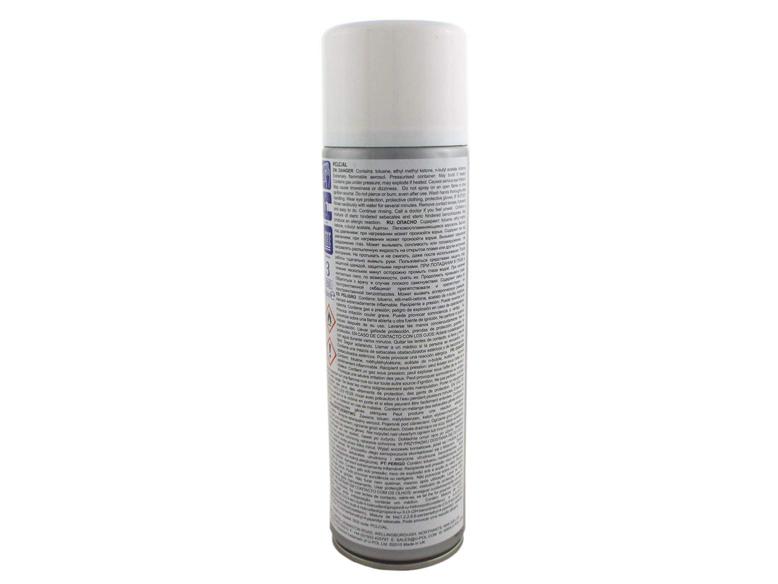 UPOL U-Pol 12 x Power Can CLEAR LACQUER Paint 500ml Aerosol Powercan Clearcoat Clear Lacquer 12 x 500ml Aerosol Cans