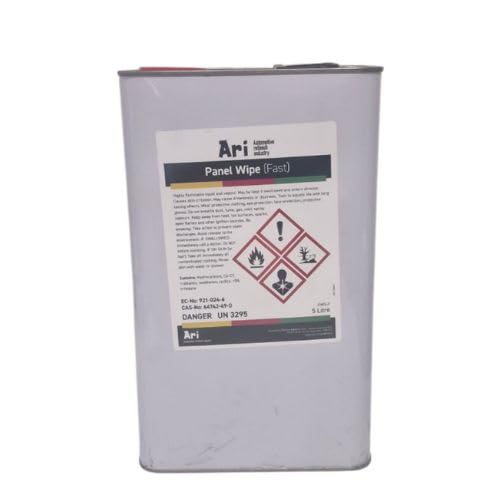 INTERMIX SUPPLIES ARI Panel Wipe - 5 Litre - Fast-Drying Solvent for Degreasing, Cleaning & Paint Removal - Ideal for Pre-Paint Panel Wipe