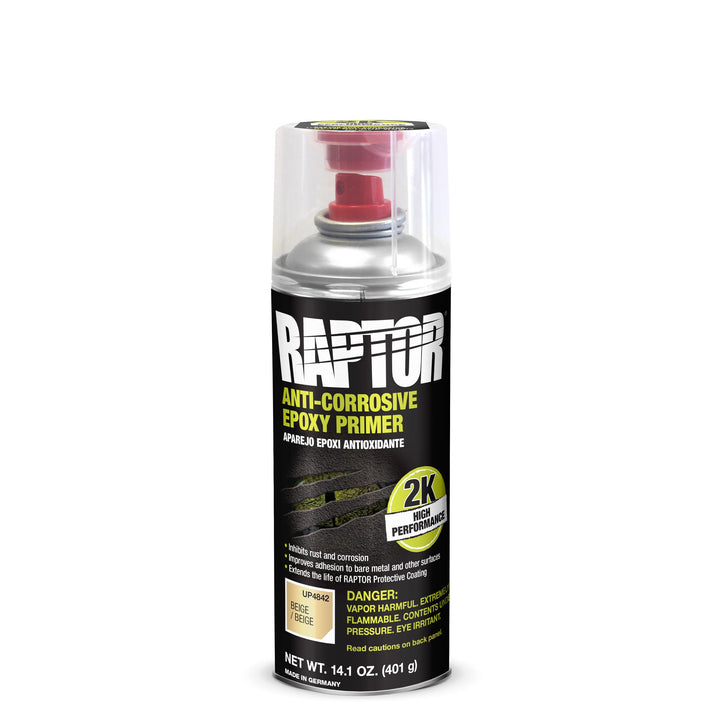 UPol U-POL Raptor 2K Anti-Corrosive Epoxy Primer Beige Aerosol 450ml