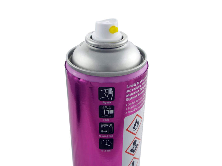 U-POL Grip#4 GRIP/AL 1K Universal Adhesion Promoter 450ml Aerosol Can clear For for paints, adhesives and sealants. Ideal for difficult to reach areas such as around door handles and sills.