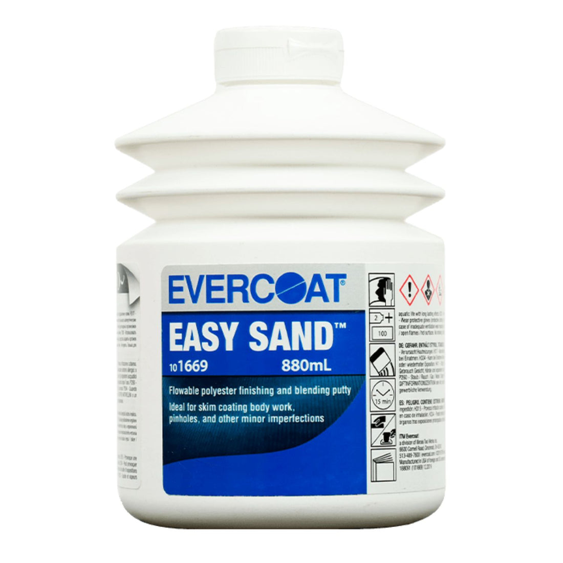 Indasa Evercoat easy sand Polyester putty/stopper 880ml