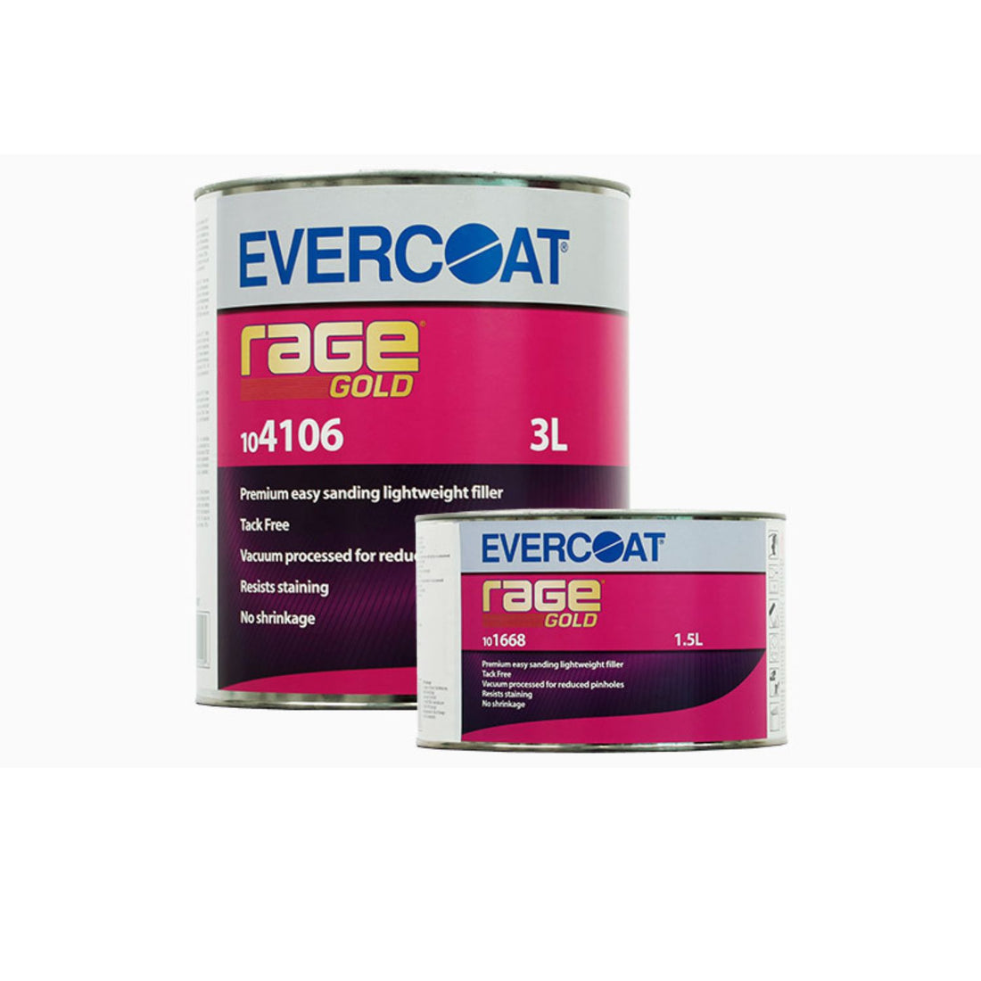 Indasa Evercoat Rage Gold Filler 3L