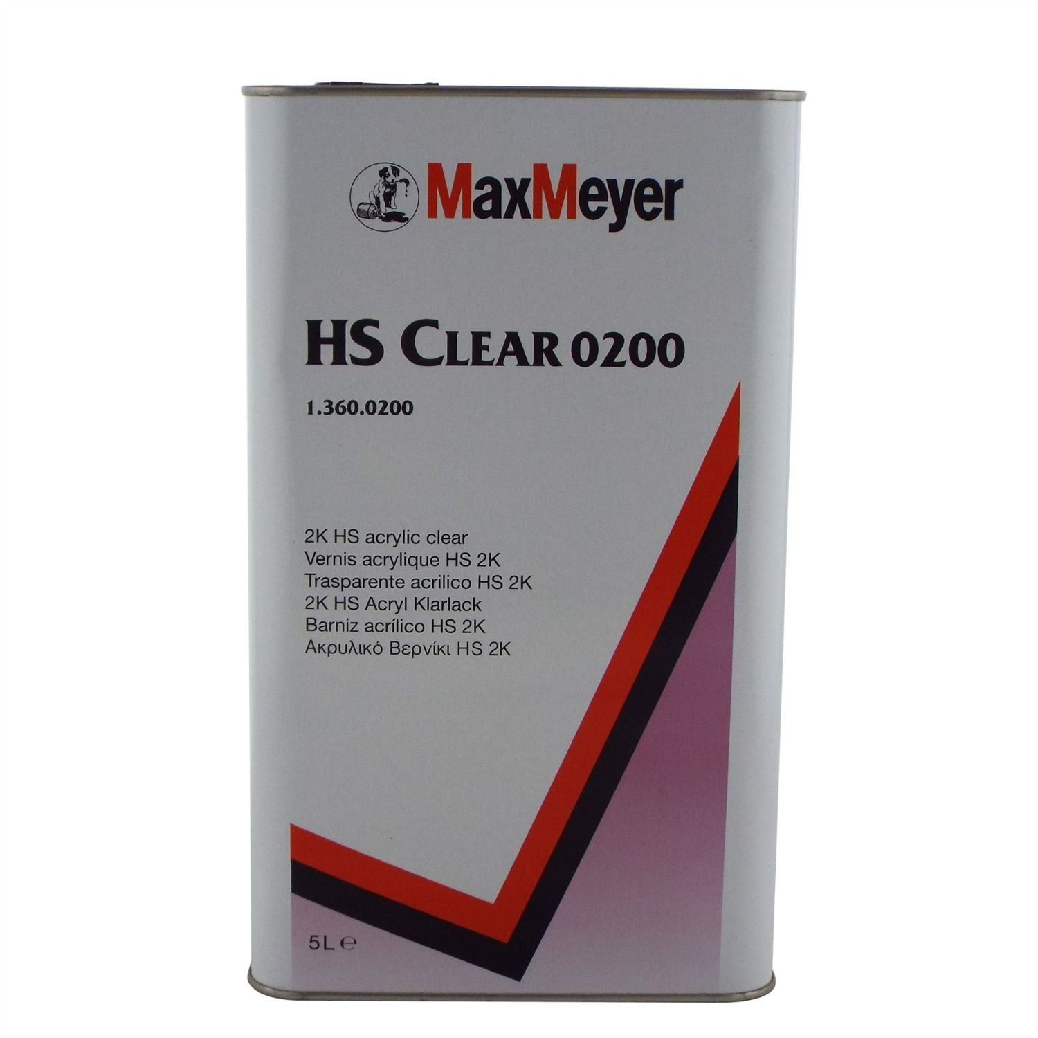 Max Meyer 0200 Maxiclear Clearcoat 5L