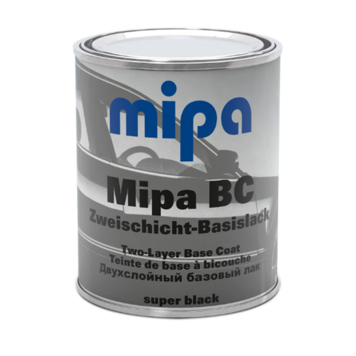 MIPA BASECOAT ready mixed Super black NEAT 5L