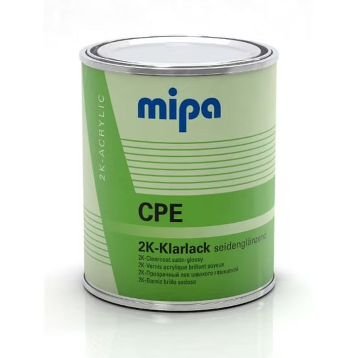 Mipa 2K Clearcoat SATIN LACQUER 2K CPE 1Ltr