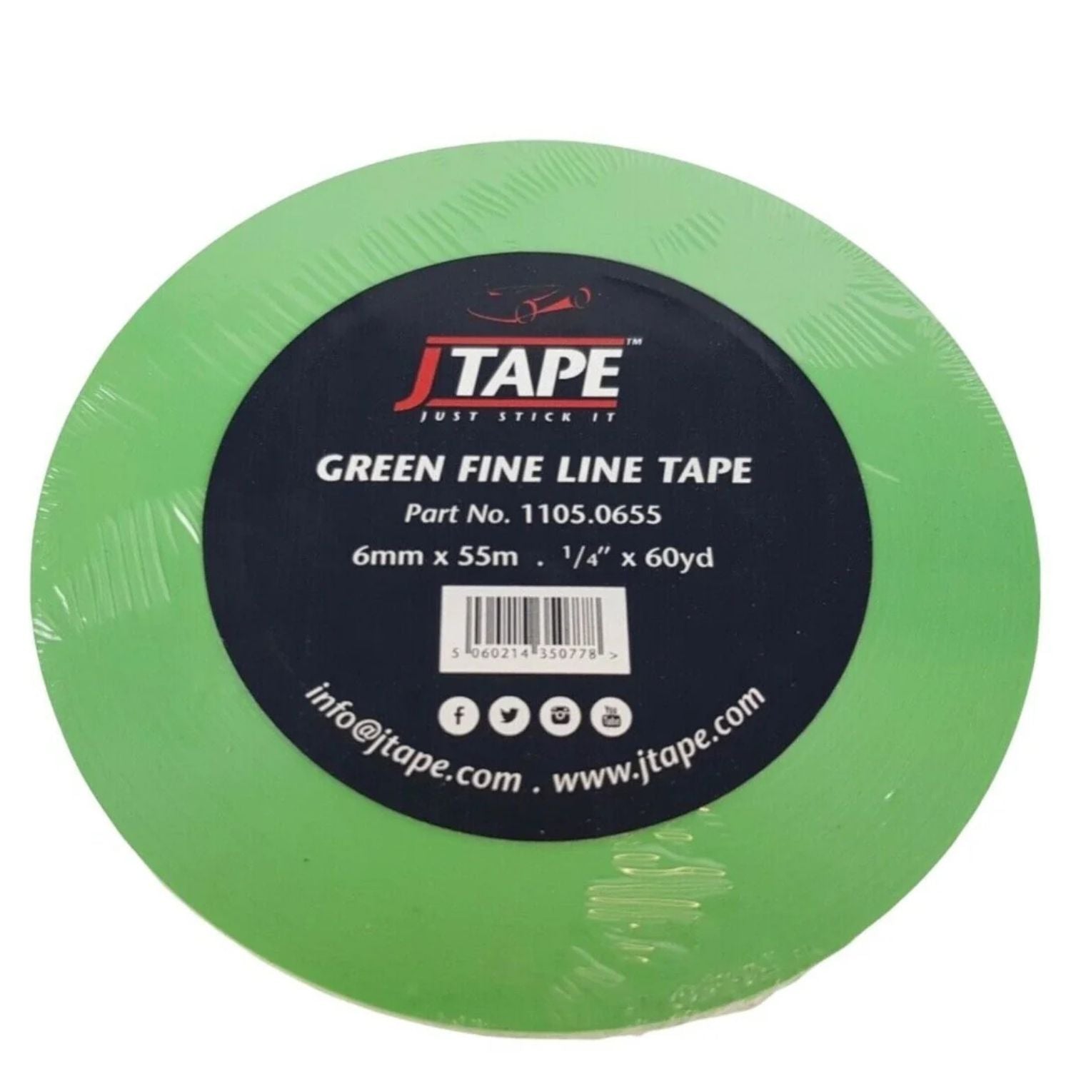 J Tape Greenline Fine Tape 6mmx55m