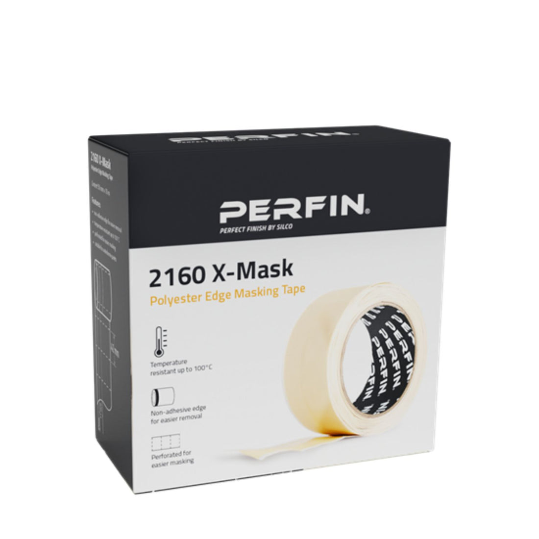 Perfin 2160  X-Mask; 50mm x 10m  polyester edge masking tape