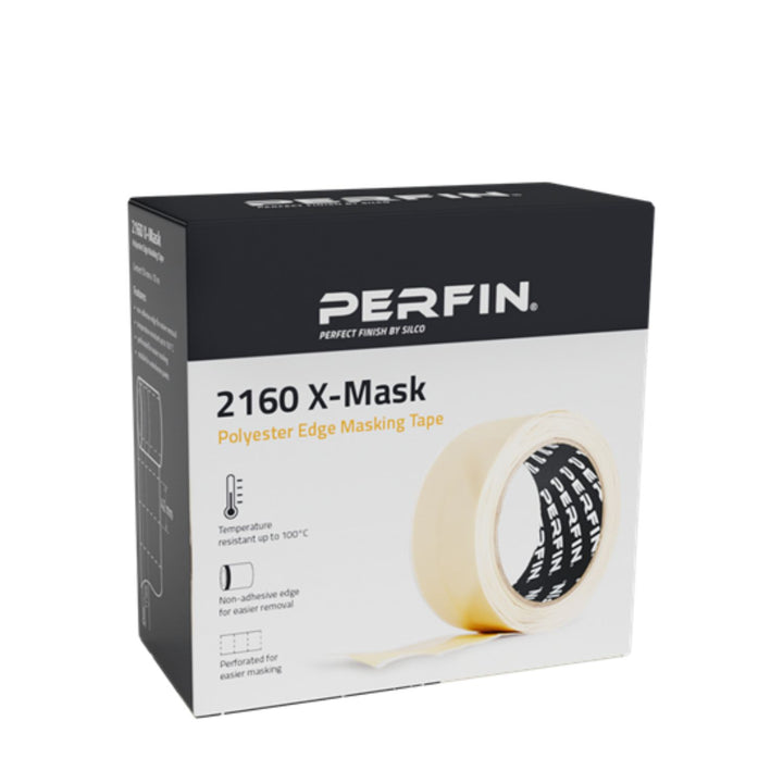 Perfin 2160  X-Mask; 50mm x 10m  polyester edge masking tape