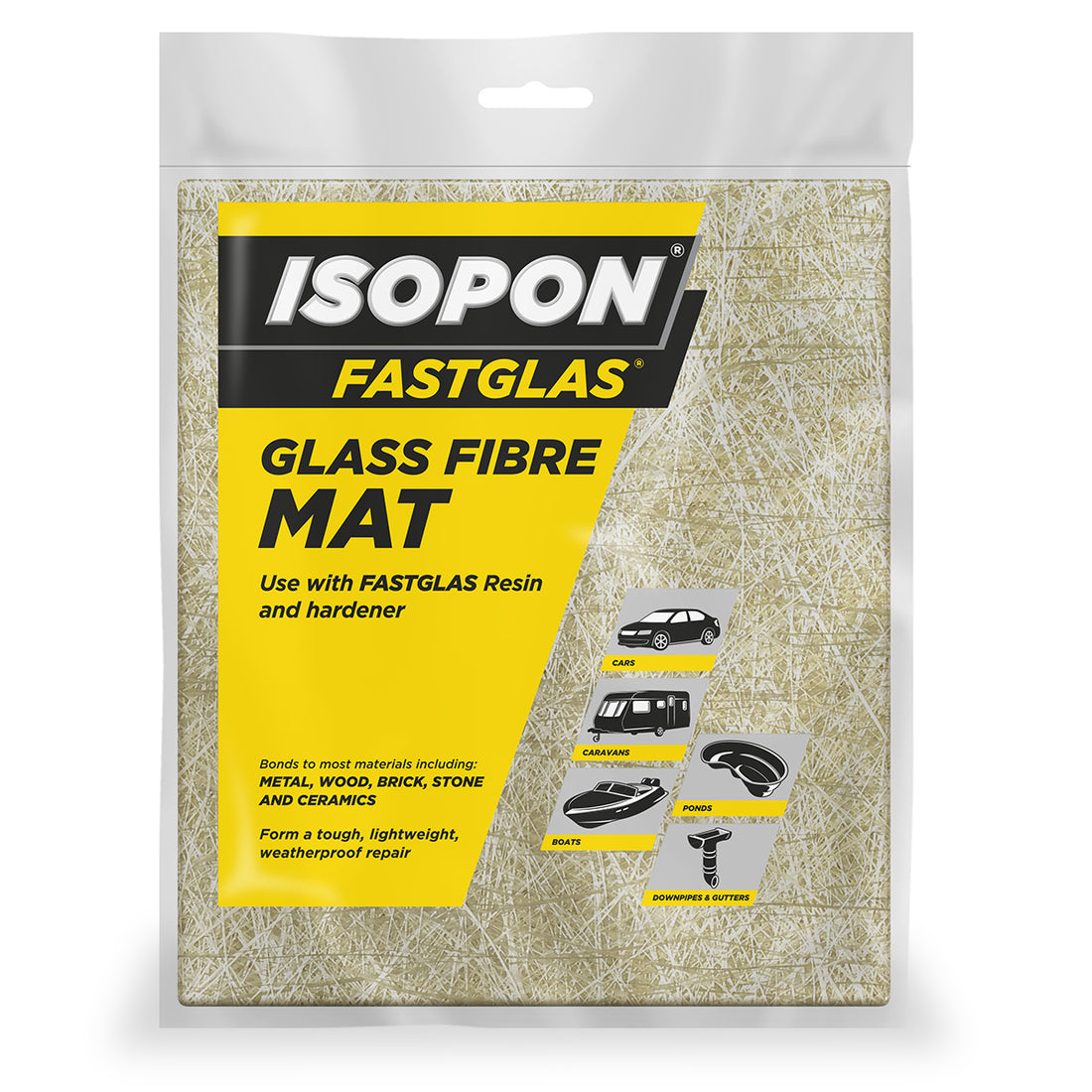 FASTGLAS GLASS FIBRE MAT & GLASS FIBRE TISSUE