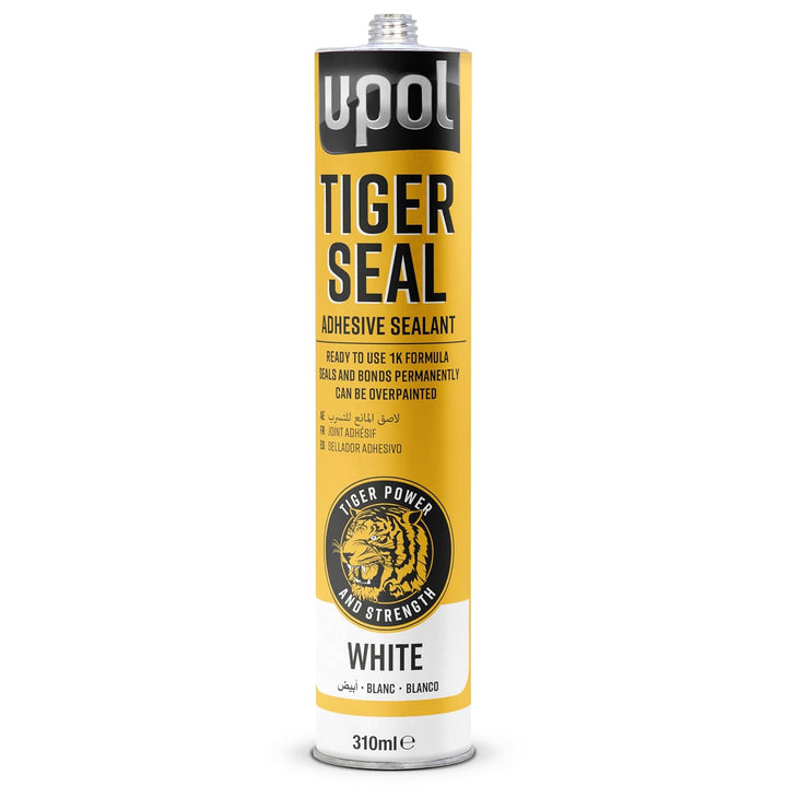 U-POL 0728 White TIGER SEAL Adhesive/Sealant – 310ml Cartridge