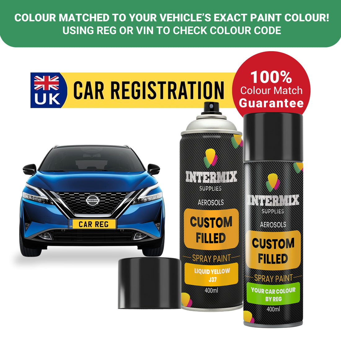 Car Paint Aerosol, Custom Mixed Aerosol Car Paint Touch Up Spray 400ml