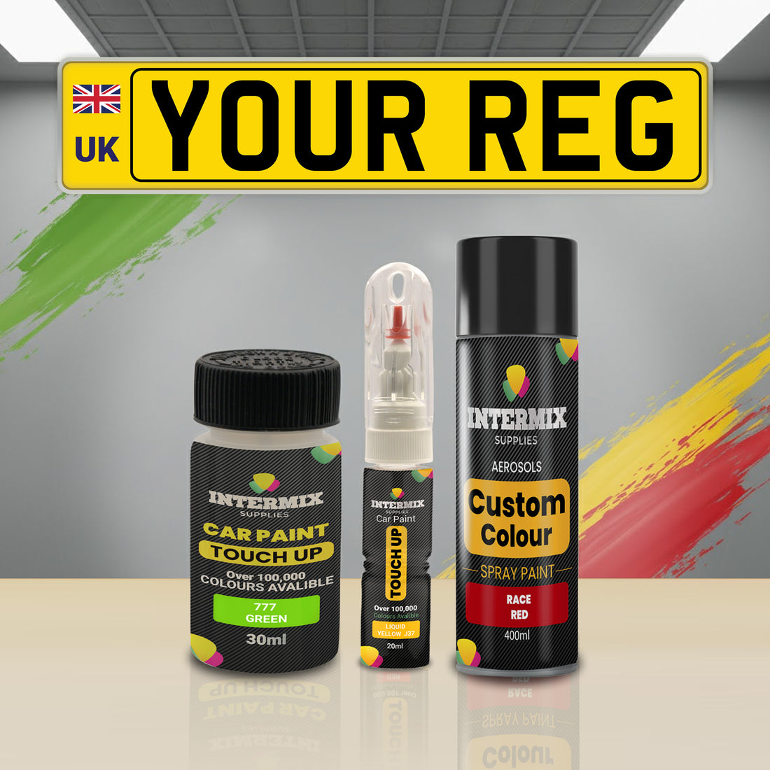 Car Touch Up Paint by Registration Number