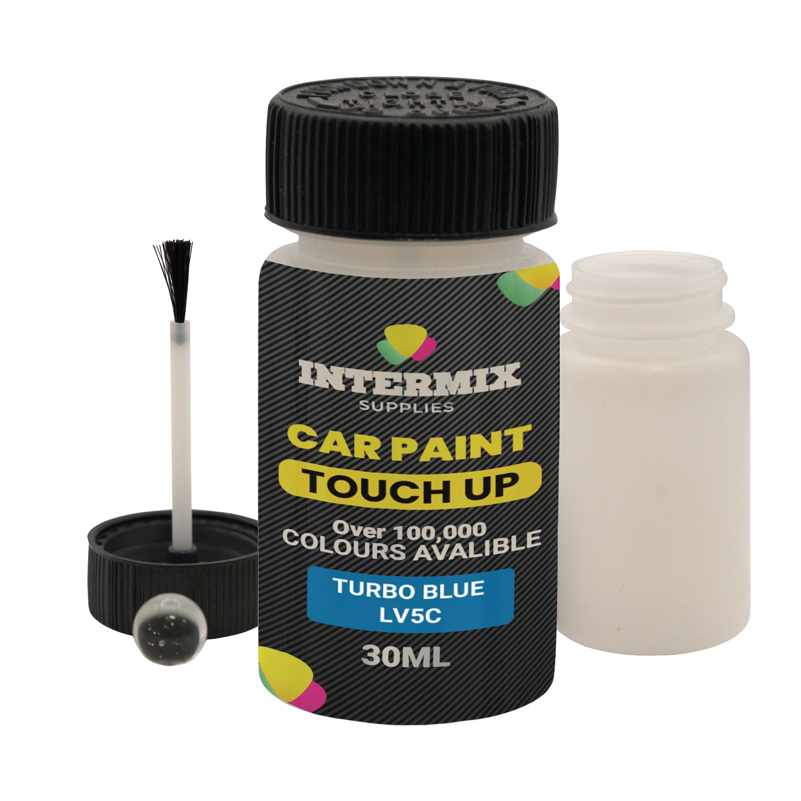 Car Paint Touch Up Bottle, Car Paint Bottle for Scratch Repairs 30ml