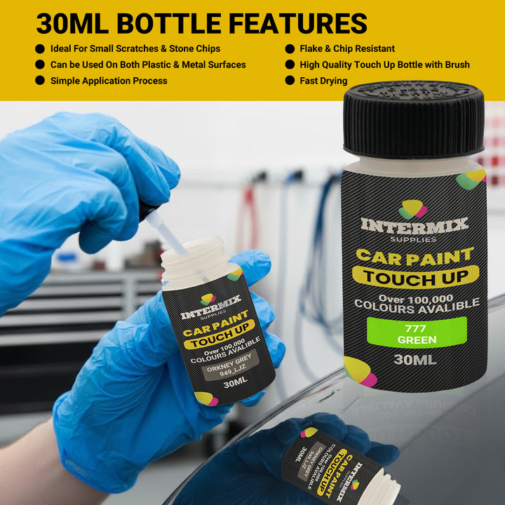 Car Paint Touch Up Bottle, Car Paint Bottle for Scratch Repairs 30ml